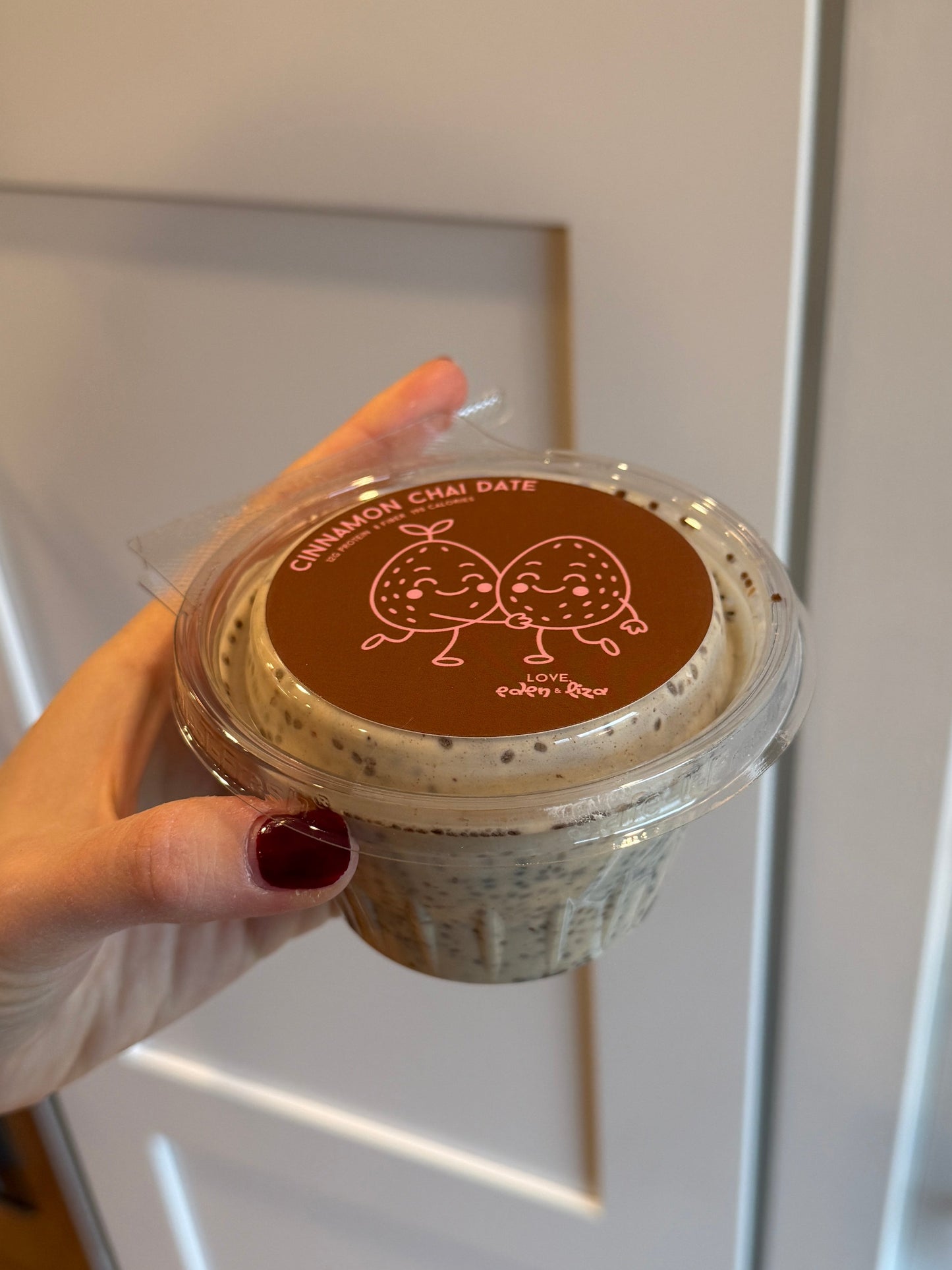 Cinnamon Chai Date Chia Cup