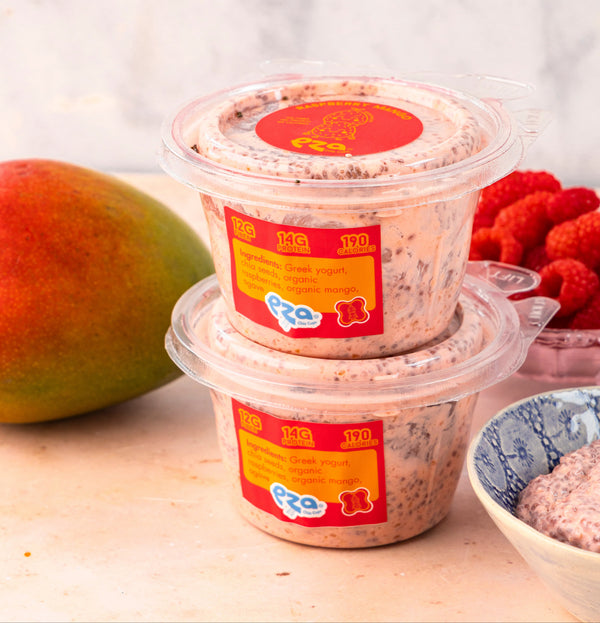 Raspberry Mango Chia Cup