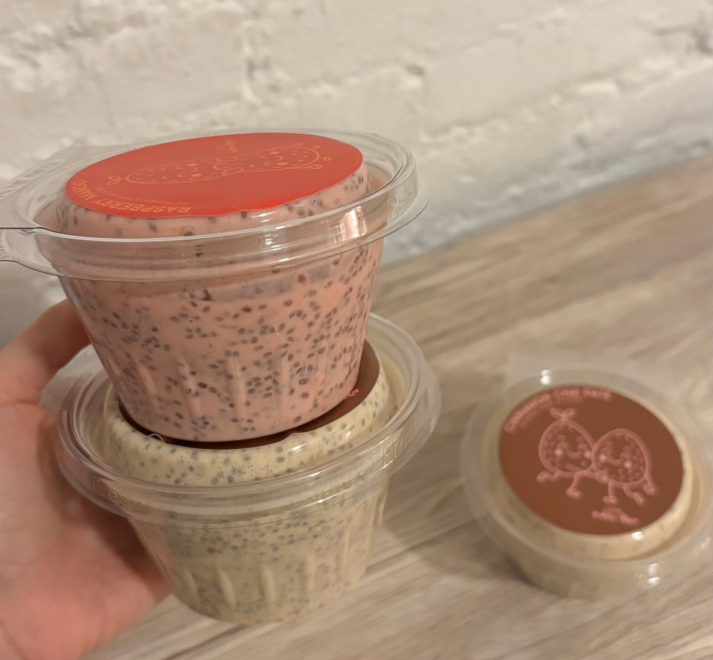 Raspberry Mango Chia Cup